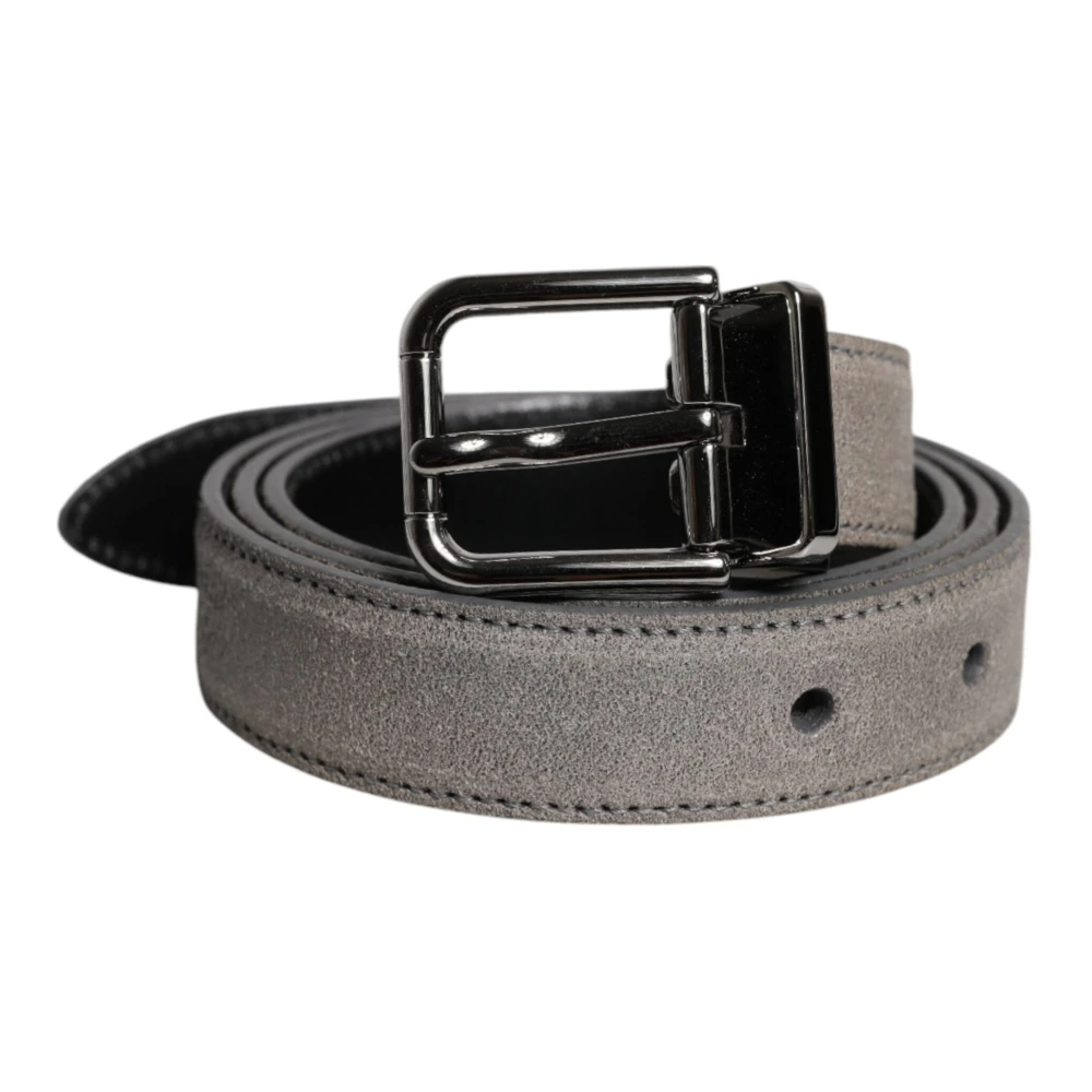 Dolce & Gabbana Herren Grau - Wunderschöner Gürtel - Accessories - One Size