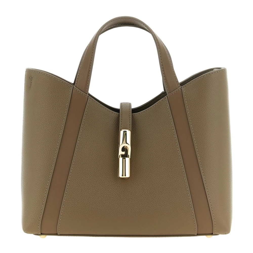 Furla Damen Grau - Goccia S Tote - Bags - One Size