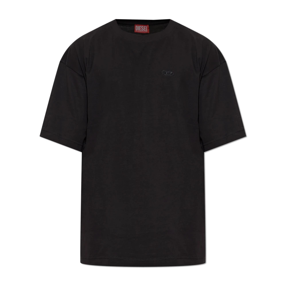 Diesel Herren Schwarz - T-Shirts - Tops - K - 3XL