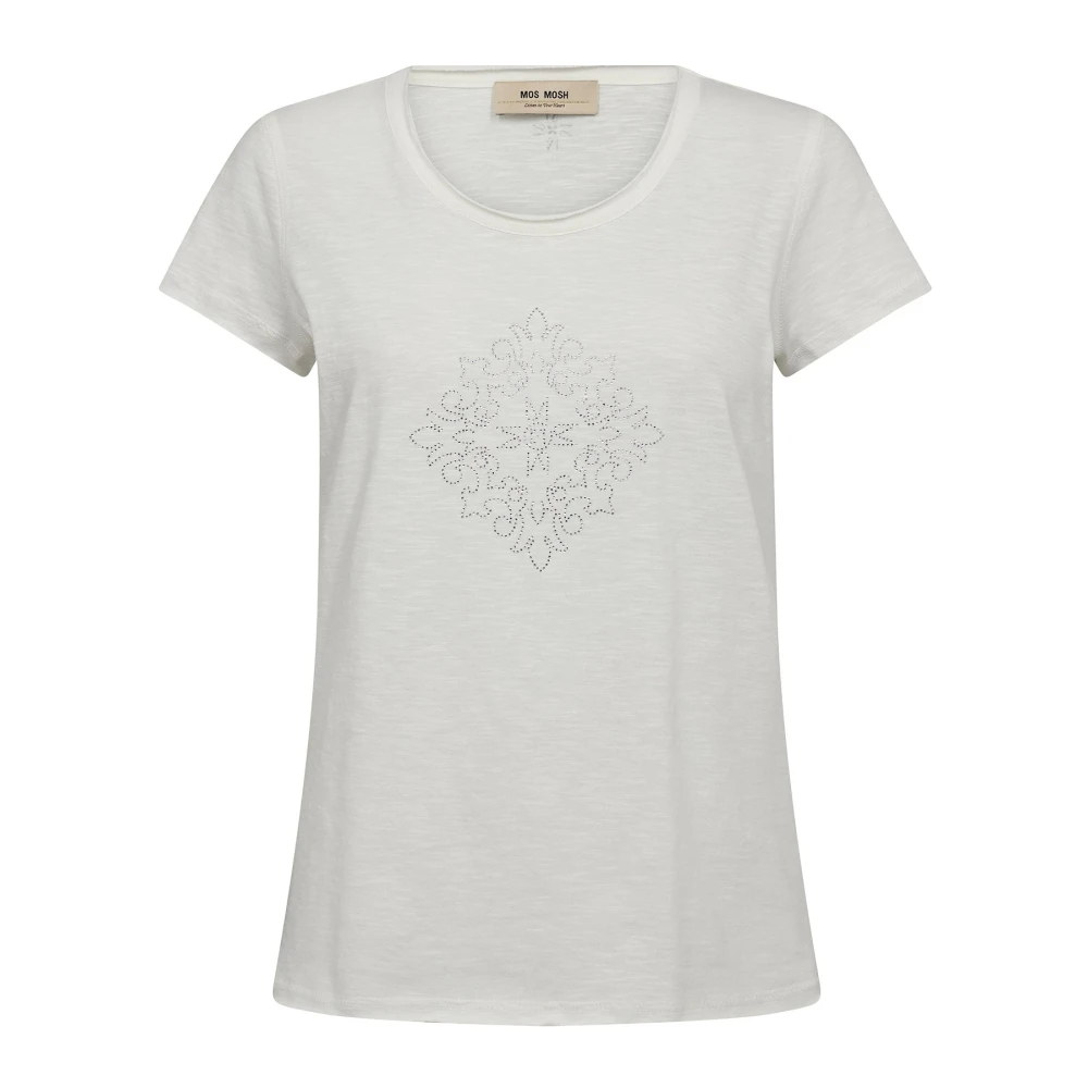 Mos Mosh - Mmsherri O-Ss Glam Tee Ecru - Gr. - S - Bild 4