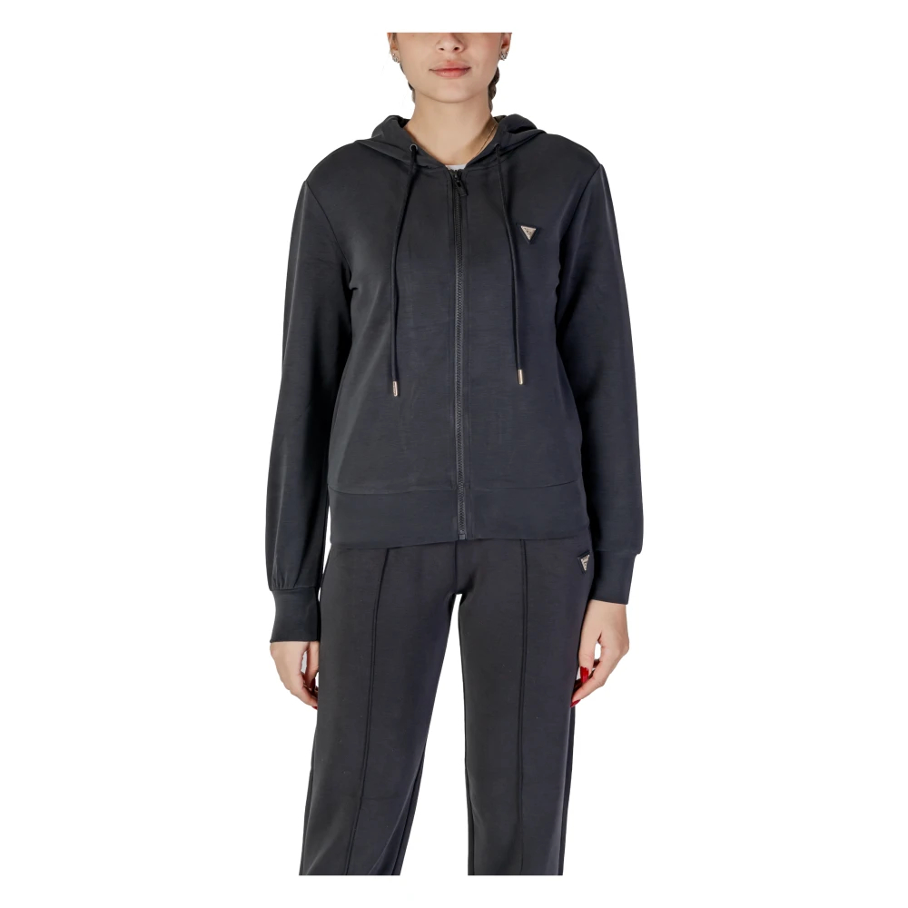 Guess , Damen, Sweatshirts & Hoodies, Schwarzk, L - Bild 10