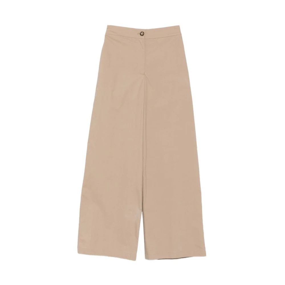 Emporio Armani Damen Beige - Weite Hosen - Trousers - S