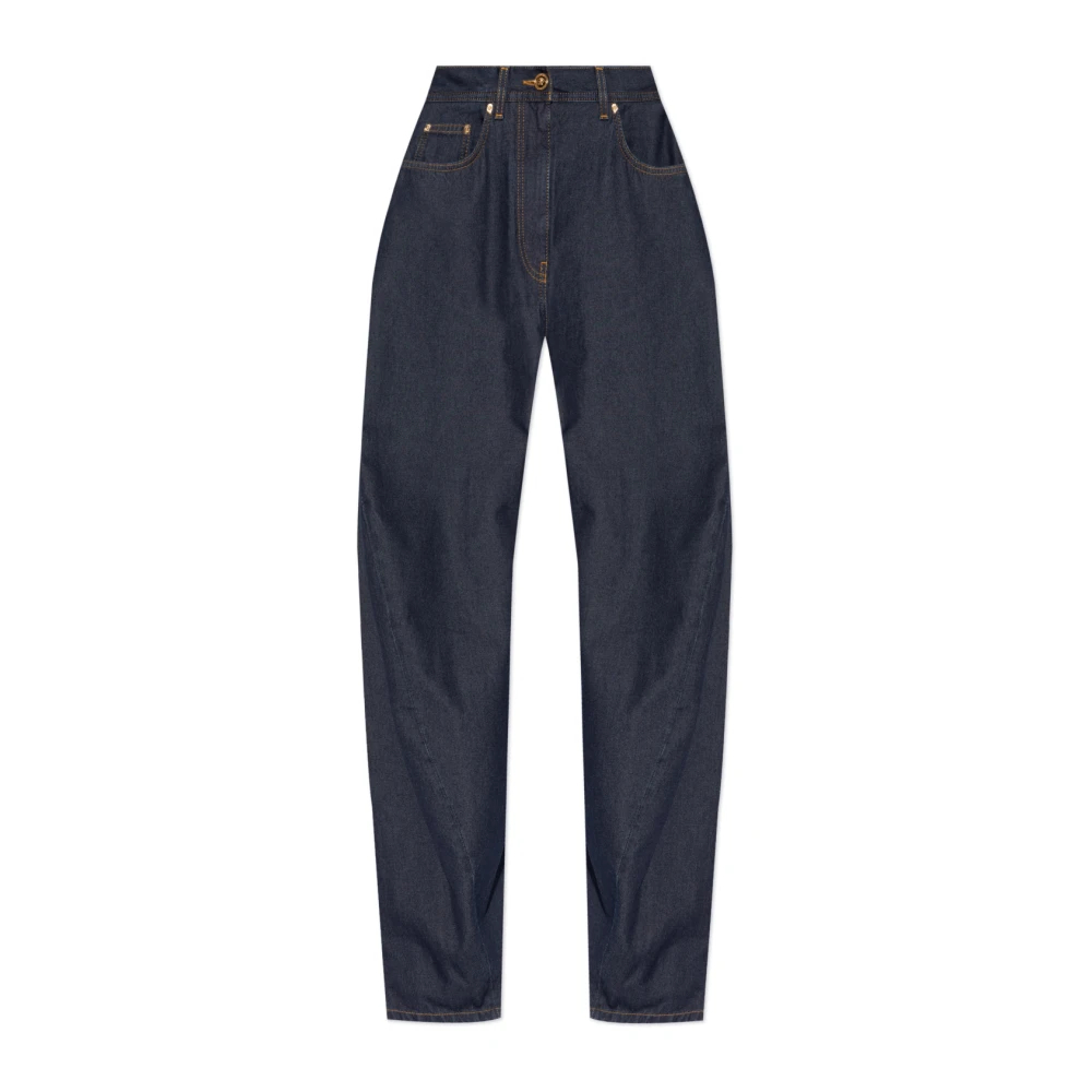 Versace Damen Blau - Weite Jeans - Jeans - W25