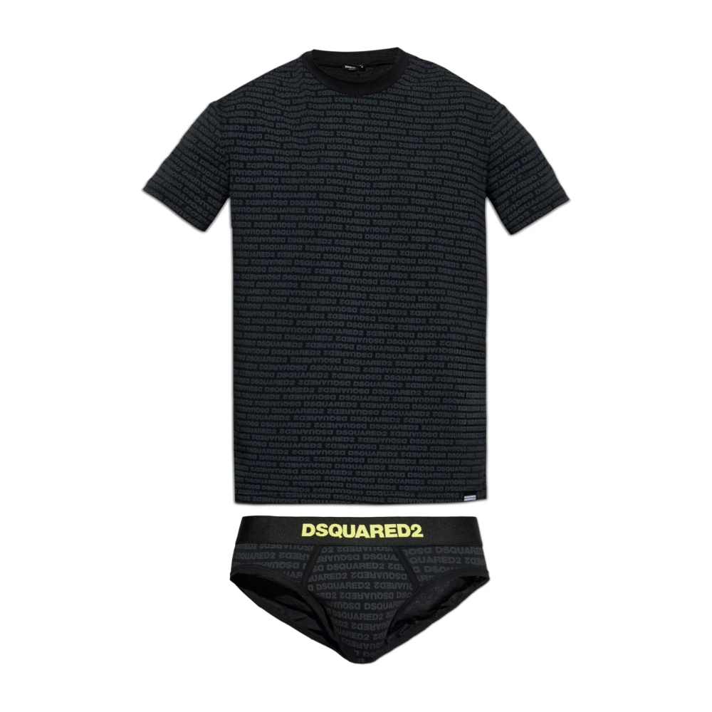 Dsquared2 Herren Schwarz - Underwear Set - Underwear - K -S