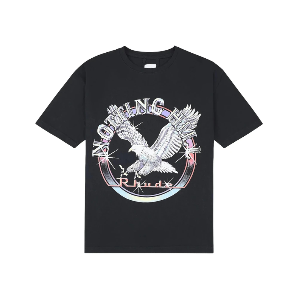 Rhude Herren Schwarz - T-Shirts - Tops - K -L