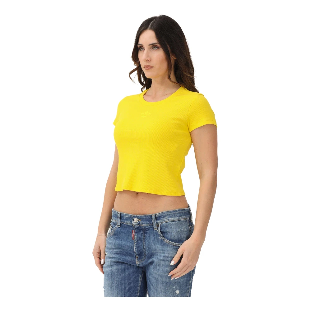 Dsquared2 - T-Shirts - Tops - Damen - Gelb - L