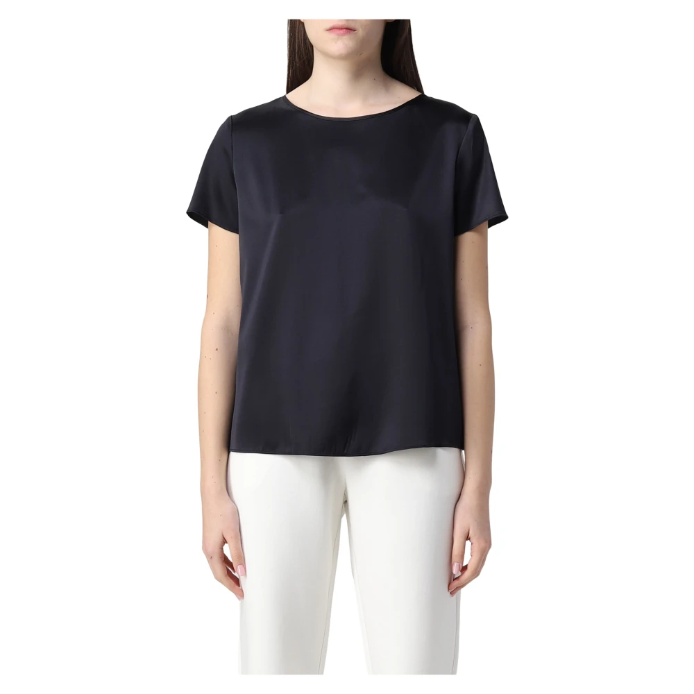 Giorgio Armani Damen Schwarz - T-Shirts - Tops - K - L