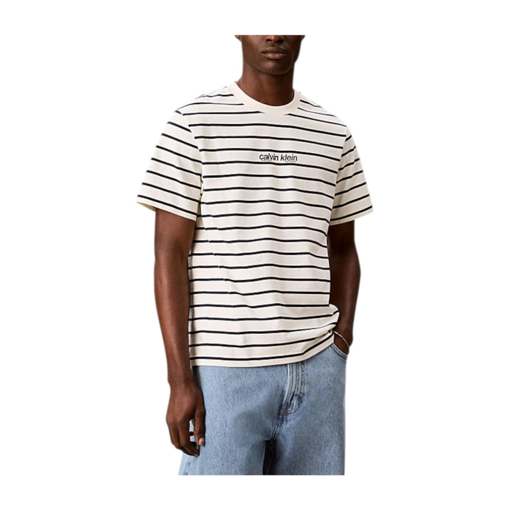 Calvin Klein Relaxed Stripe Logo T-Shirt - Bild 4