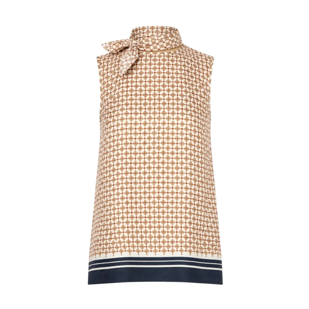 Max Mara Studio Damen Multicolor - Ärmellose Oberteile - Tops - Mehrfarbig - L
