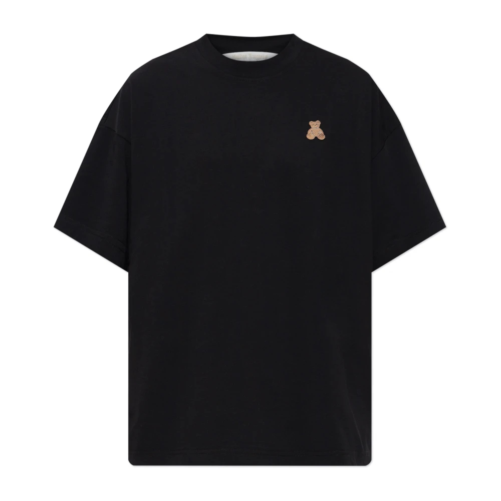 Palm Angels Damen Schwarz - Bear T-Shirt - Tops - K -S