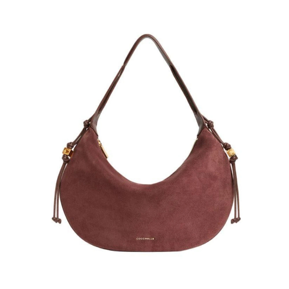 Coccinelle, Damen, Handtasche, Thess Handbag Suede Le. / Grained Le., Violett - Bild 4
