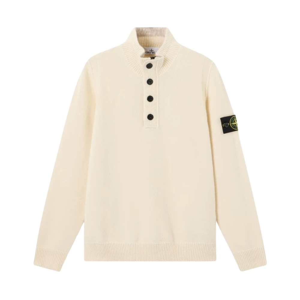 Stone Island , Herren, Strickwaren, Beige, Xl - Bild 6
