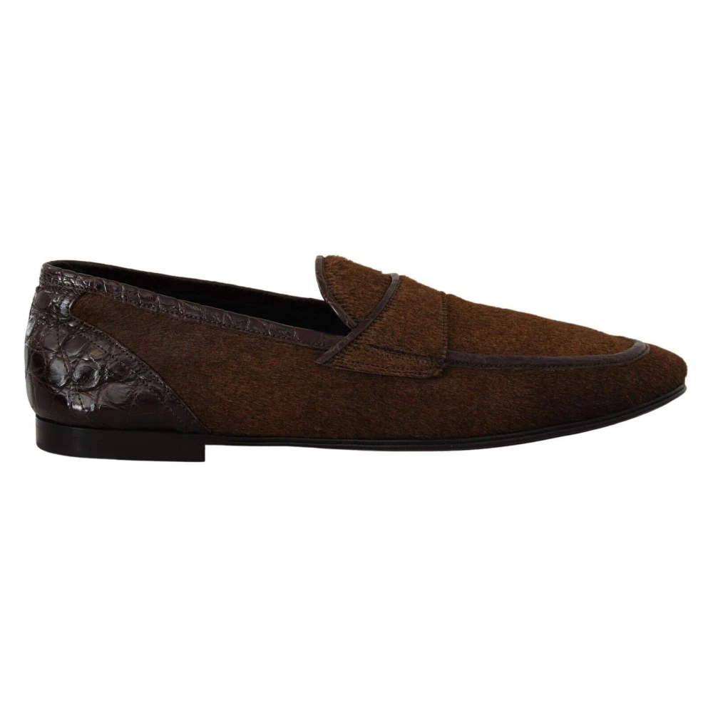 Dolce & Gabbana Herren Braun - Loafers - Shoes - 39 Eu