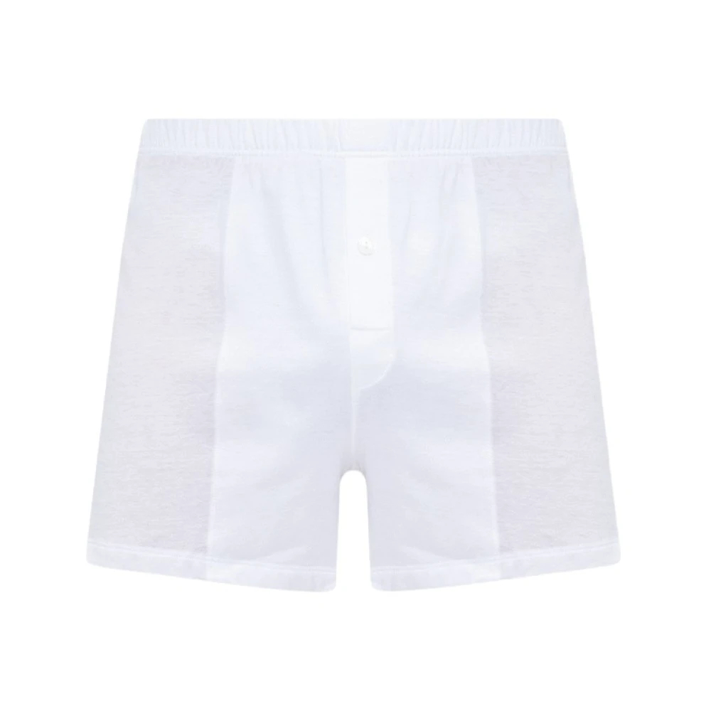 Hanro Herren Weiß - Baumwollboxershorts - Underwear - L