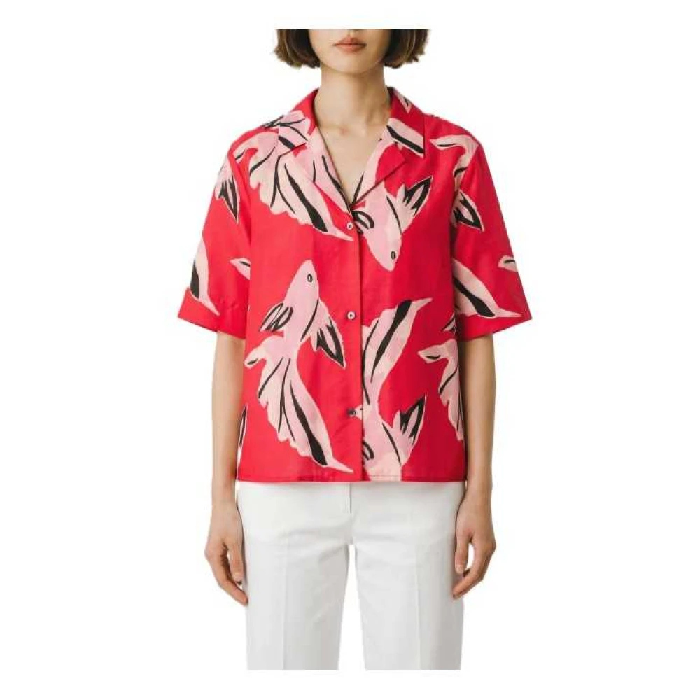 Paul Smith Damen Rot - Kurzarmhemd - Blouses & Shirts - 2XS