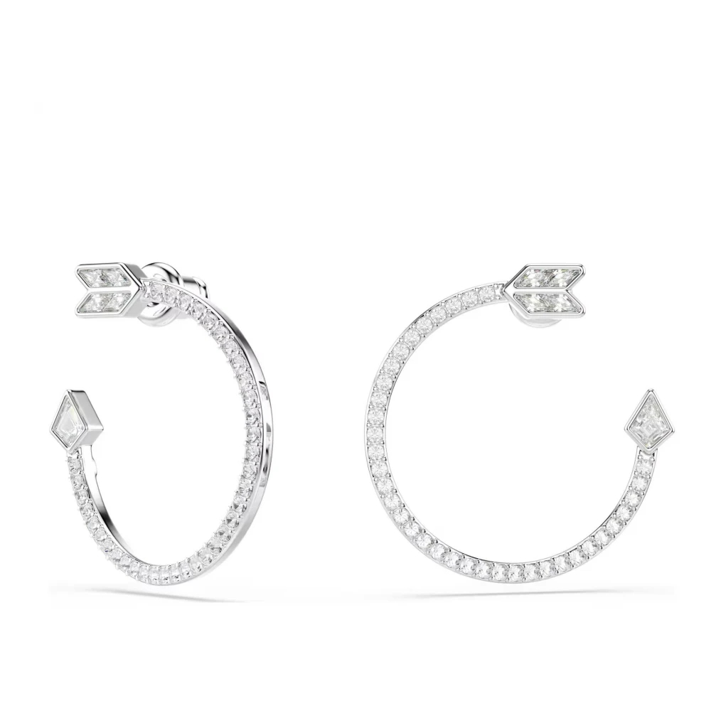 Swarovski - Idyllia Creolen - Accessories - Damen - Grau - One Size - Bild 4