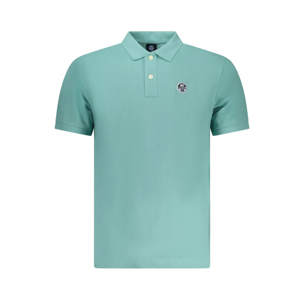 North Sails Herren Blau - Kurzärmeliges Poloshirt - Tops - 2XL