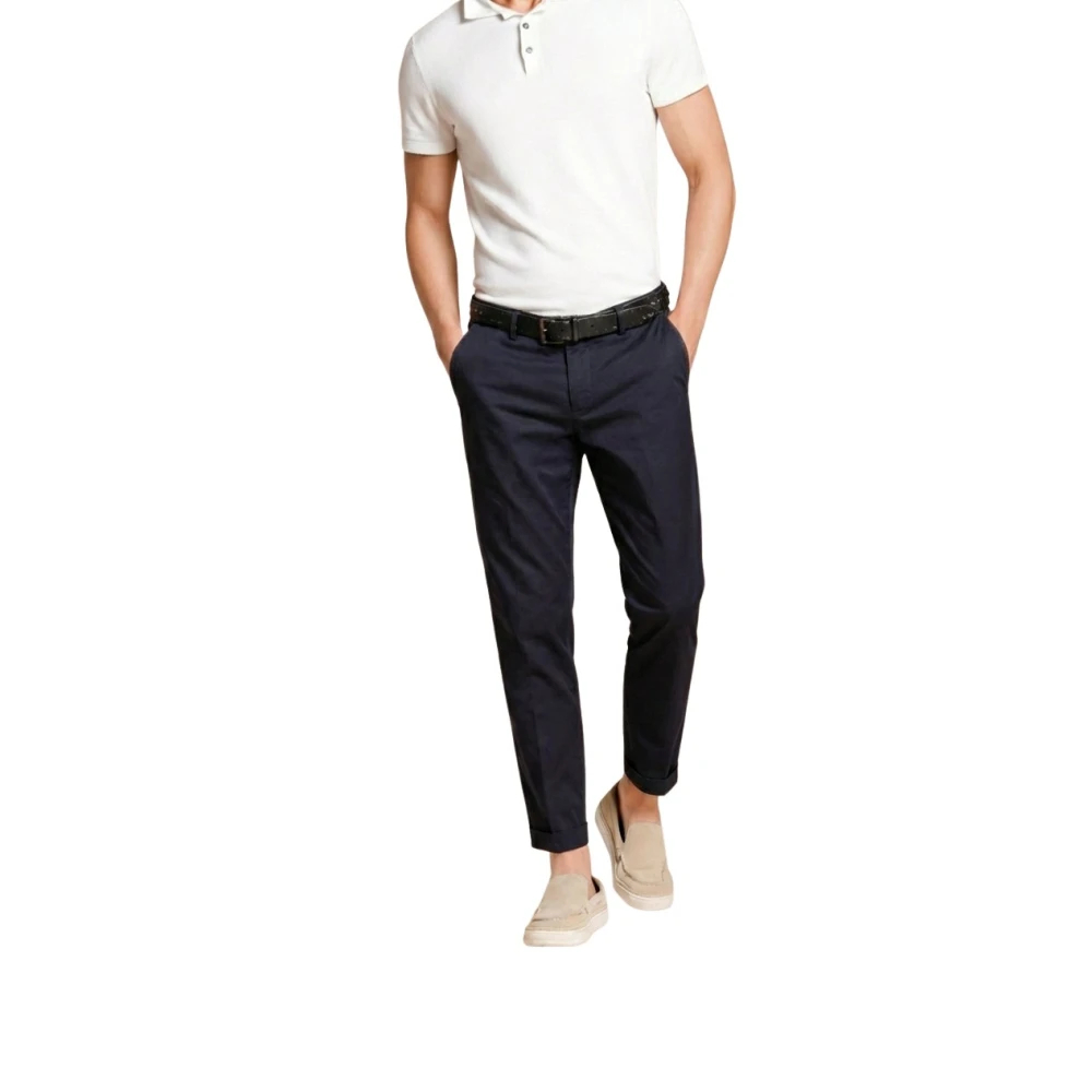 Mason's Herren Blau - Milano Chino Hose - Trousers - S