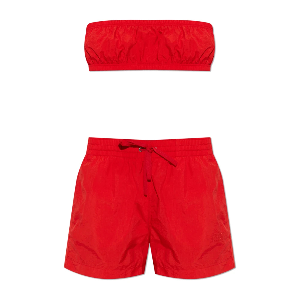 Mm6 Maison Margiela Damen Rot - Zweiteiliger Badeanzug - Swimwear - S