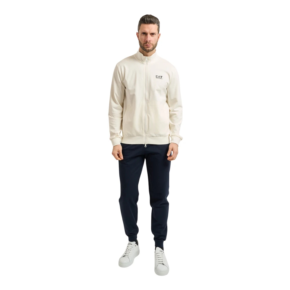 Emporio Armani Herren Multicolor - Baumwoll-Trainingsanzug - Sport - Mehrfarbig - 3XL