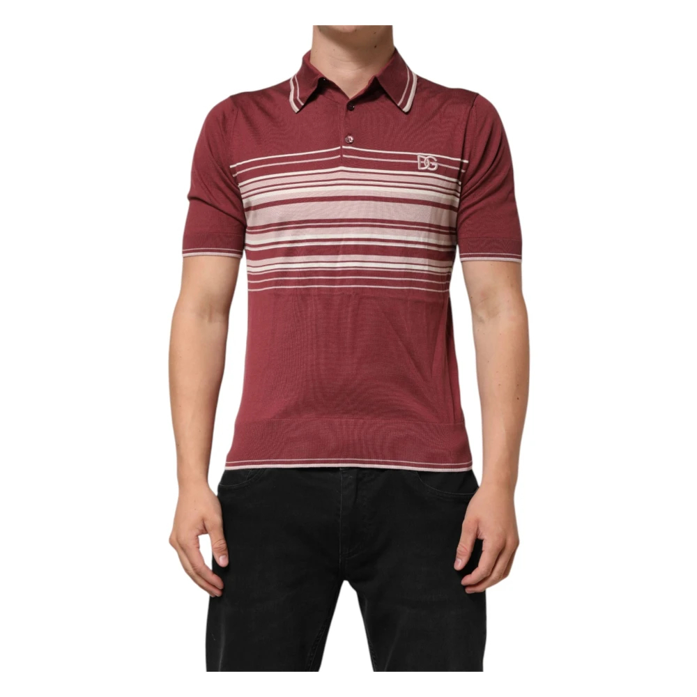Dolce & Gabbana Herren Multicolor - Kurzärmeliges Poloshirt - Tops - Mehrfarbig - L