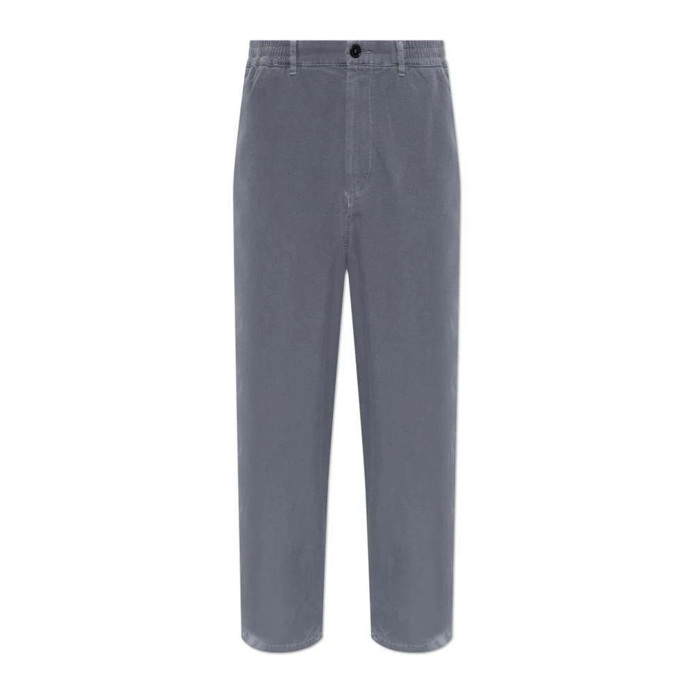 American Vintage - Lycaz Baumwoll-Cargohose - Trousers -Herren -Grau -M