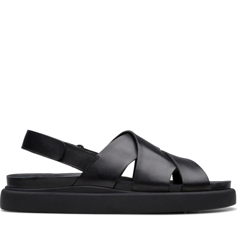 Clarks Damen Schwarz Sandale "Aristella" Mit Bequemem Stretch-Riemen erhältlich in Größe von Baur - Bild 4