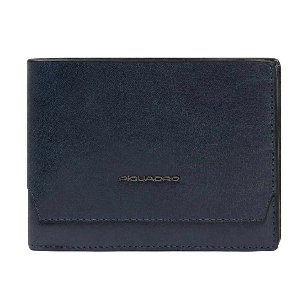 Piquadro Herren Blau - Geldbörse Mit Münzfach - Accessories - One Size