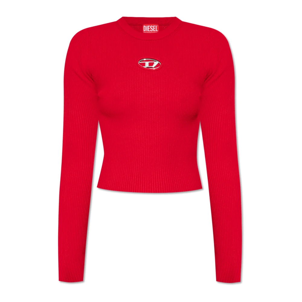 Diesel Damen Rot - Pullover M-Valari - Knitwear - 2XS