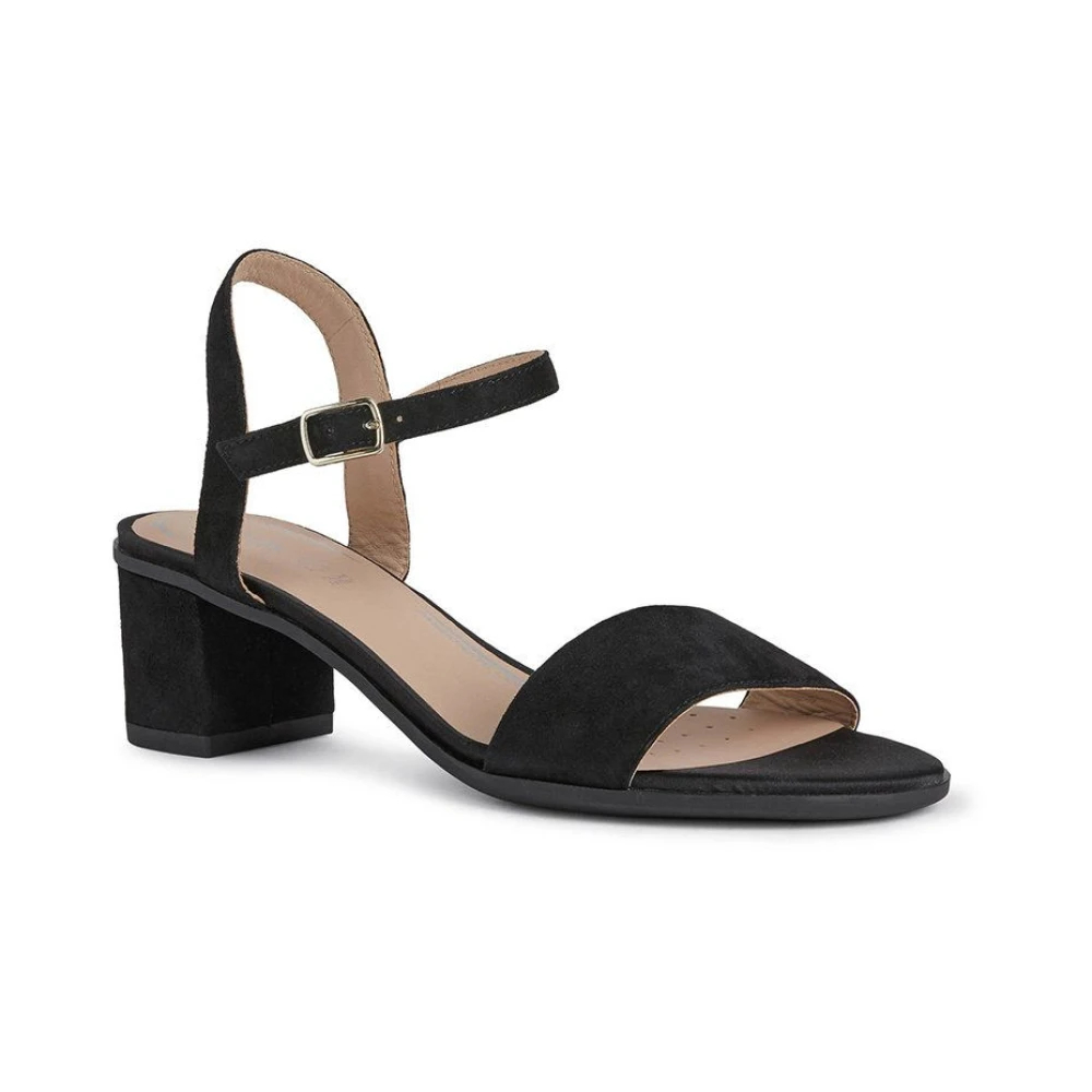 Geox Damen Schwarz Sandalen D Aurely 50 B D25rxb 00021 C9999 - Bild 3