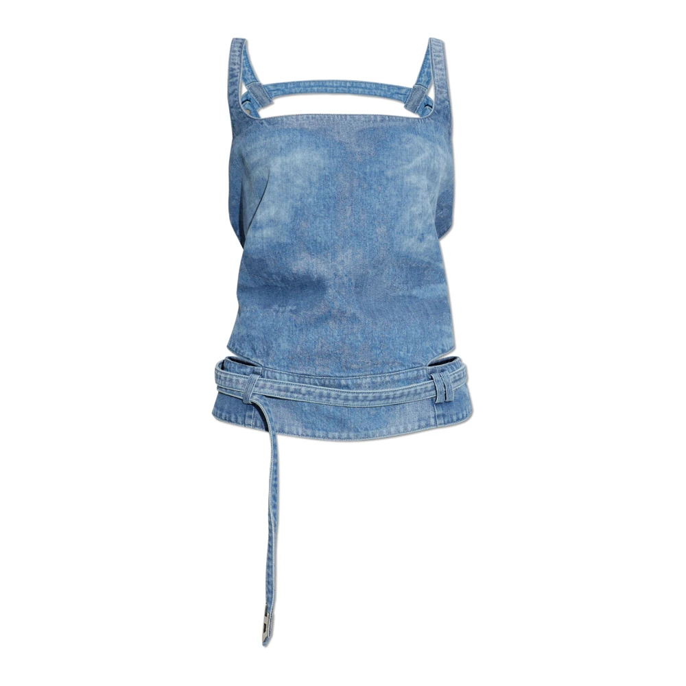 Diesel Damen Blau - De-Sayra-Fsi2 Denim Top - Tops - S