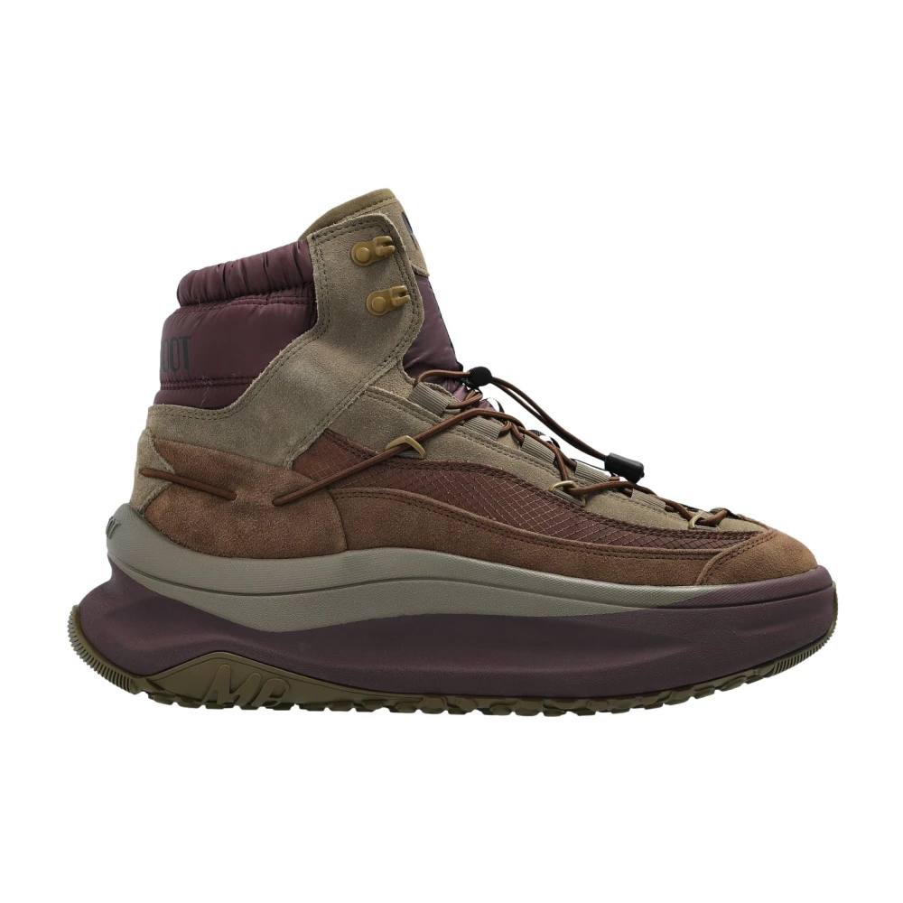 Moon Boot - Mb Moon247 Xlace Mid Boots - Shoes - Herren - Braun - 42 Eu