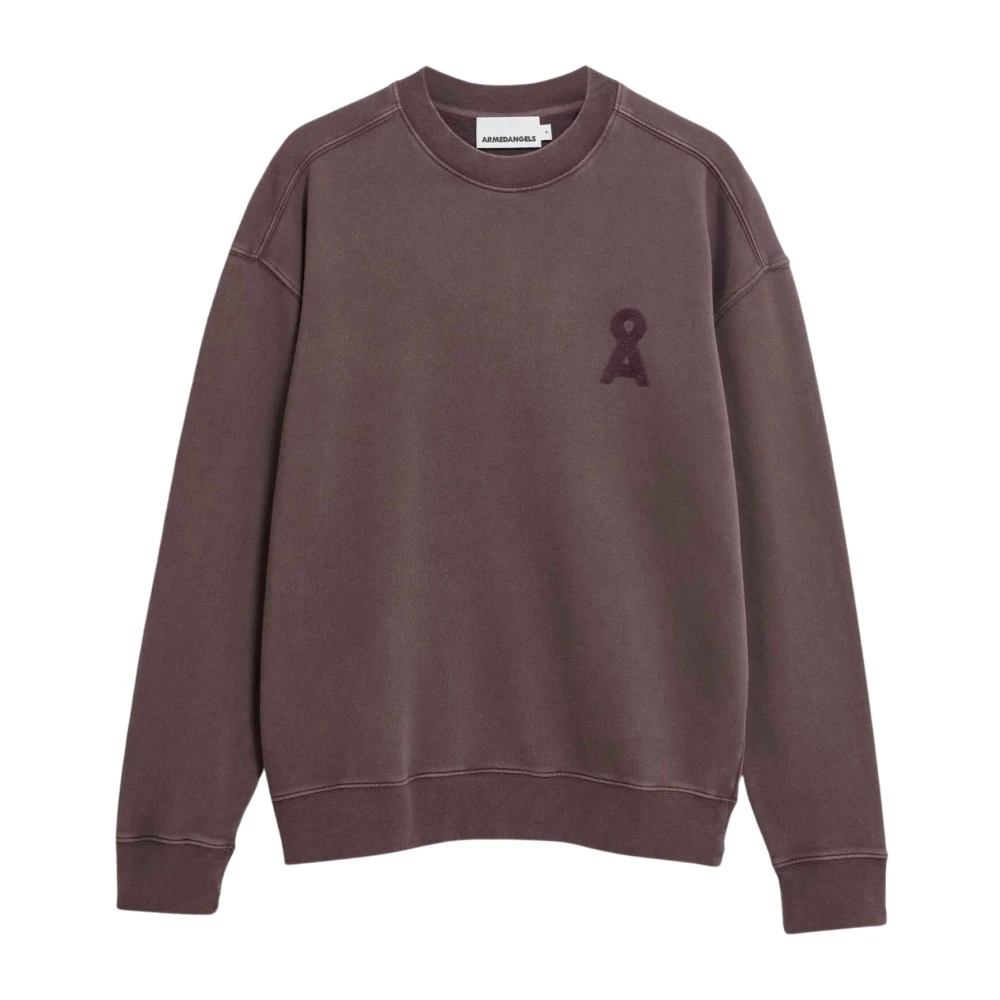 Armedangels Sweatshirt Iconic Å Gmt Dye 3731-Claystone Washed M - Bild 5