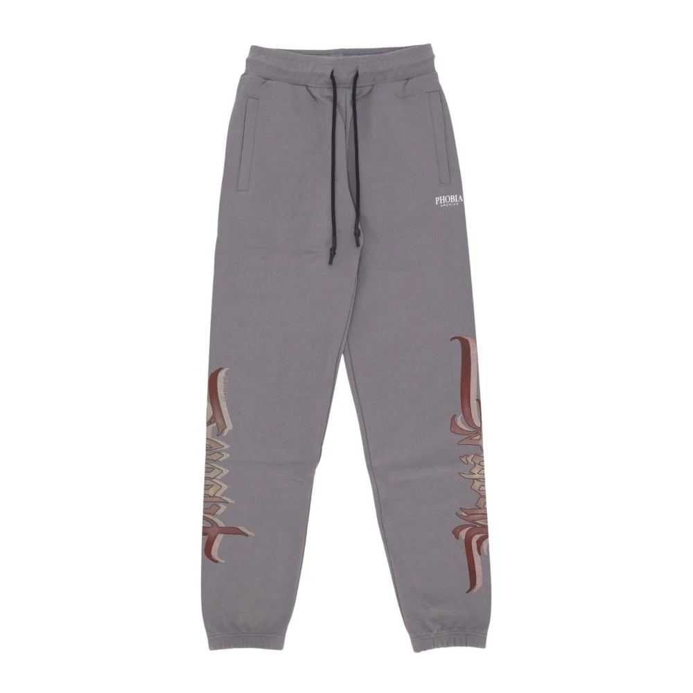 Phobia Archive Herren Grau - Lange Hose Im Leichten Trainingsanzug-Stil - Trousers - S