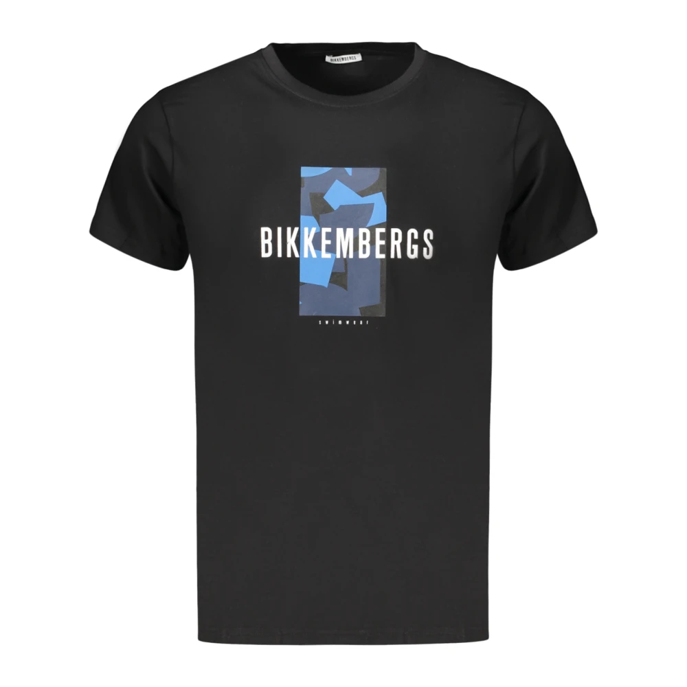 Bikkembergs - Allower Logo Kurzarm-T-Shirt - Tops - Herren - Schwarzk - Xl