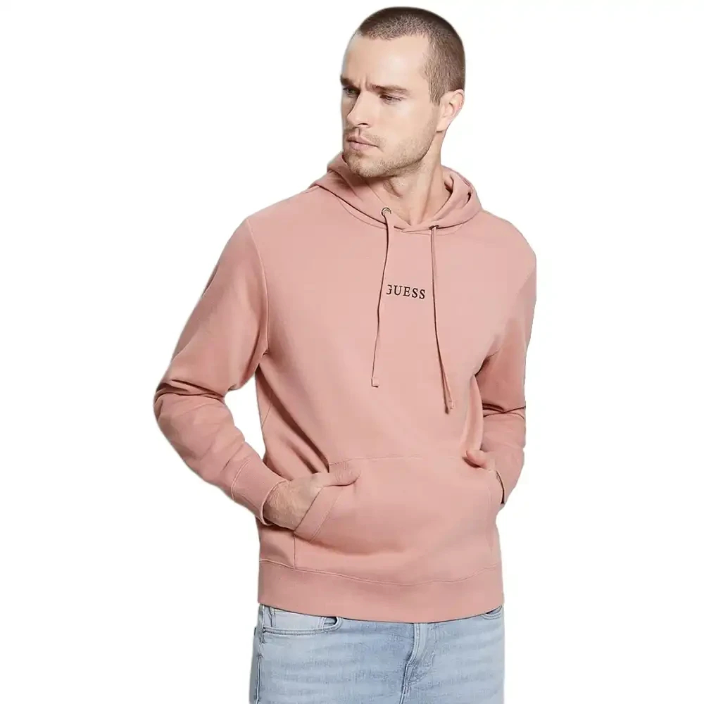 Guess Herren Rosa Roy Sweatshirt Cotton Rose Cm - Bild 4
