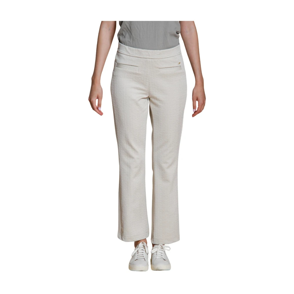 Mason's Damen Weiß - Easy Kick Chino Jogger Pants - Trousers - 2XS