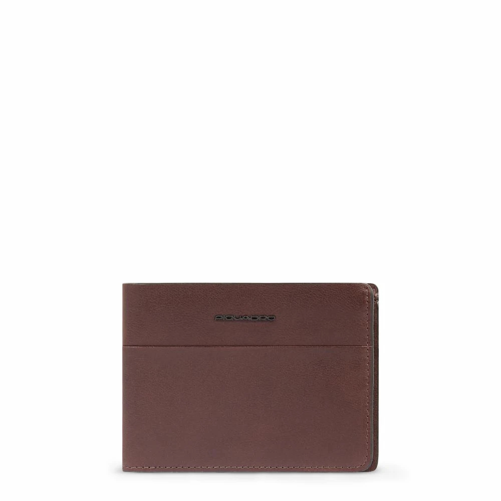Piquadro Herren Braun - Portemonnaie Aus Leder Mit Münzfach- Rfid-Geschützt - Accessories - One Size