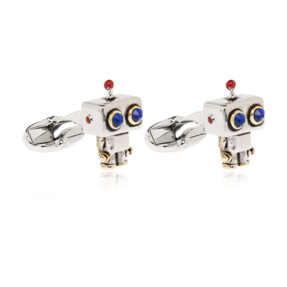 Paul Smith Herren Grau - M1a-Cuff-Wrobot-82 Roboter Manschettenknöpfe - Accessories - One Size