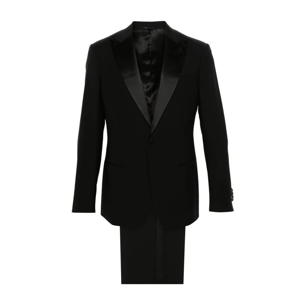 Giorgio Armani - Icon Virgin Wool Tuxedo - Suits - Herren - Schwarzk - S