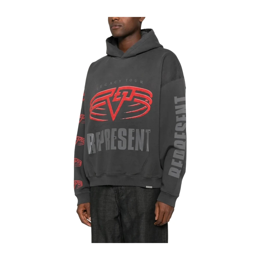 Represent - Reversible Living Legacy Tour Hoodie - Sweatshirts & Hoodies - Herren - Grau - S - Bild 8