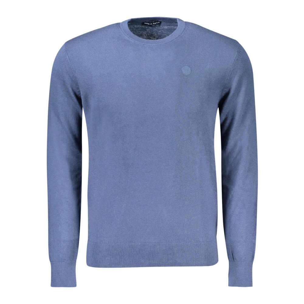 North Sails, Herren, Pullover, Blue Cotton Men Sweater, Blau, (XL) - Bild 5
