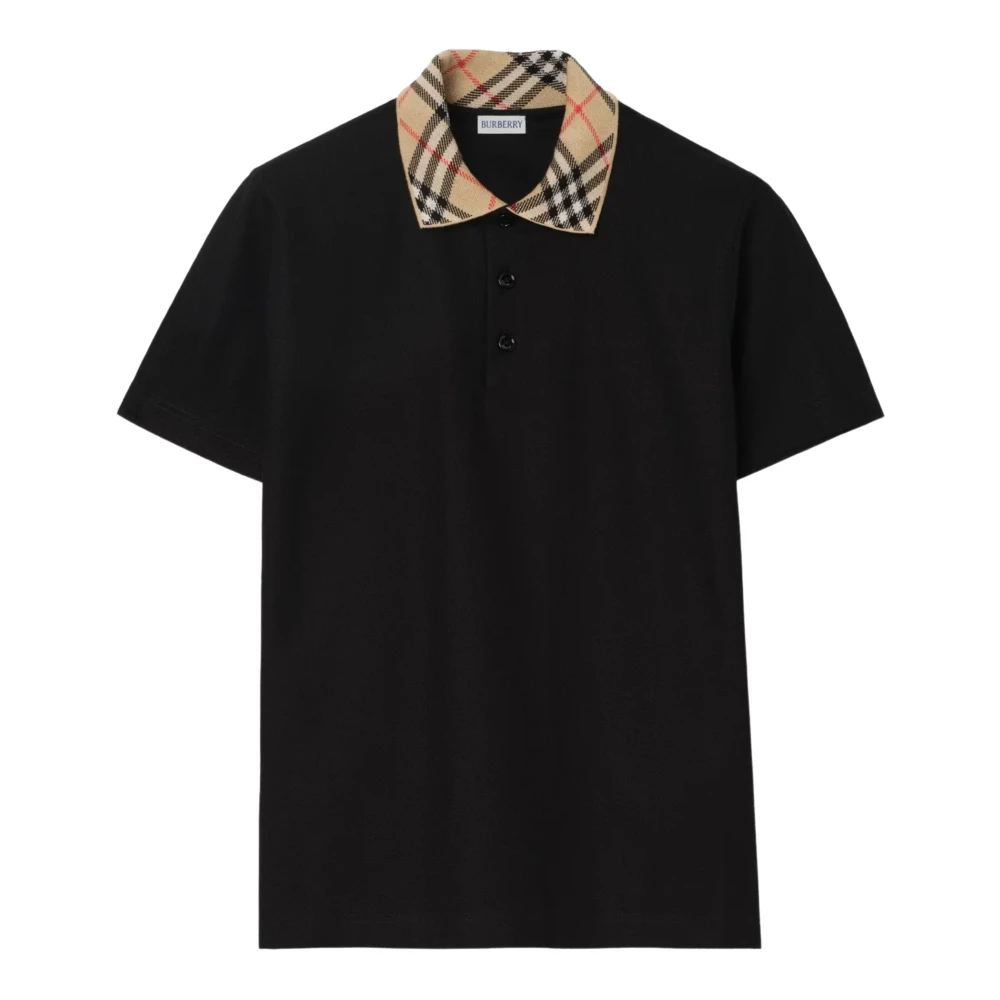 Burberry Herren Schwarz Poloshirt Evan, Gr. Xl - Bild 4