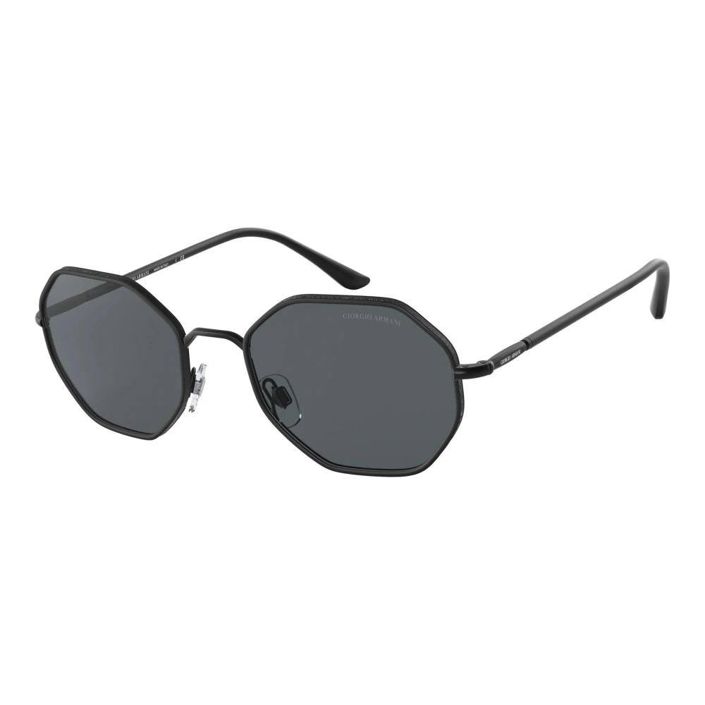 Giorgio Armani - Matt Schwarz/Graue Sonnenbrille Ar 6112J - Accessories - Herren - Schwarzk - 52 Mm - Bild 7