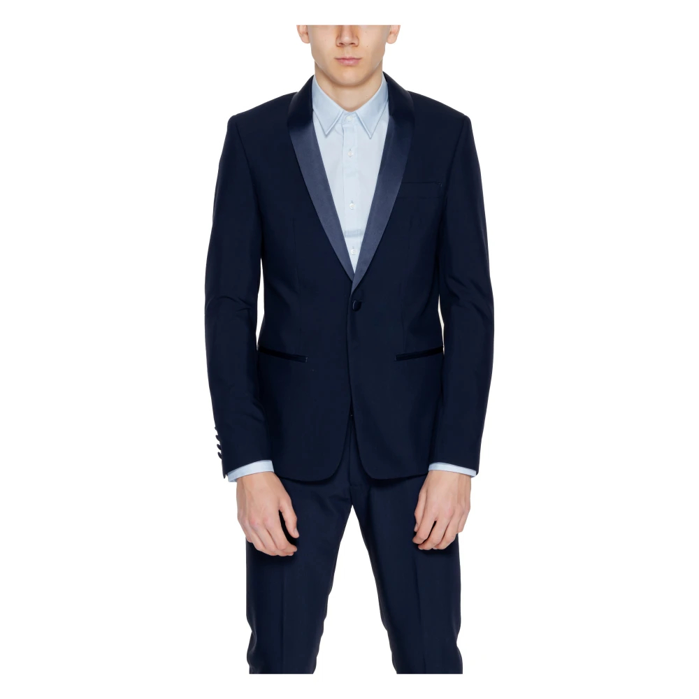 Antony Morato Herren Blau - Anzugjacke Frühling/Sommer Kollektion - Jackets - 2XL