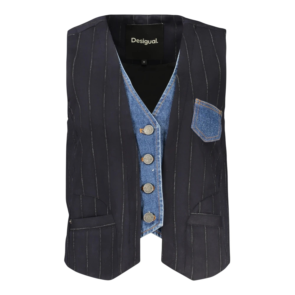 Desigual Damen Bleu Weste - Bild 4