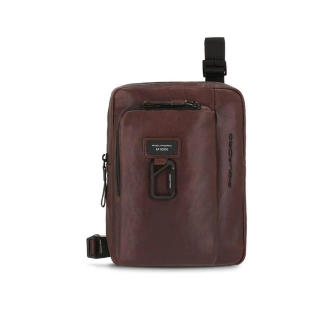 Piquadro Unisex Braun - Harper Crossbody Bag - Bags - One Size