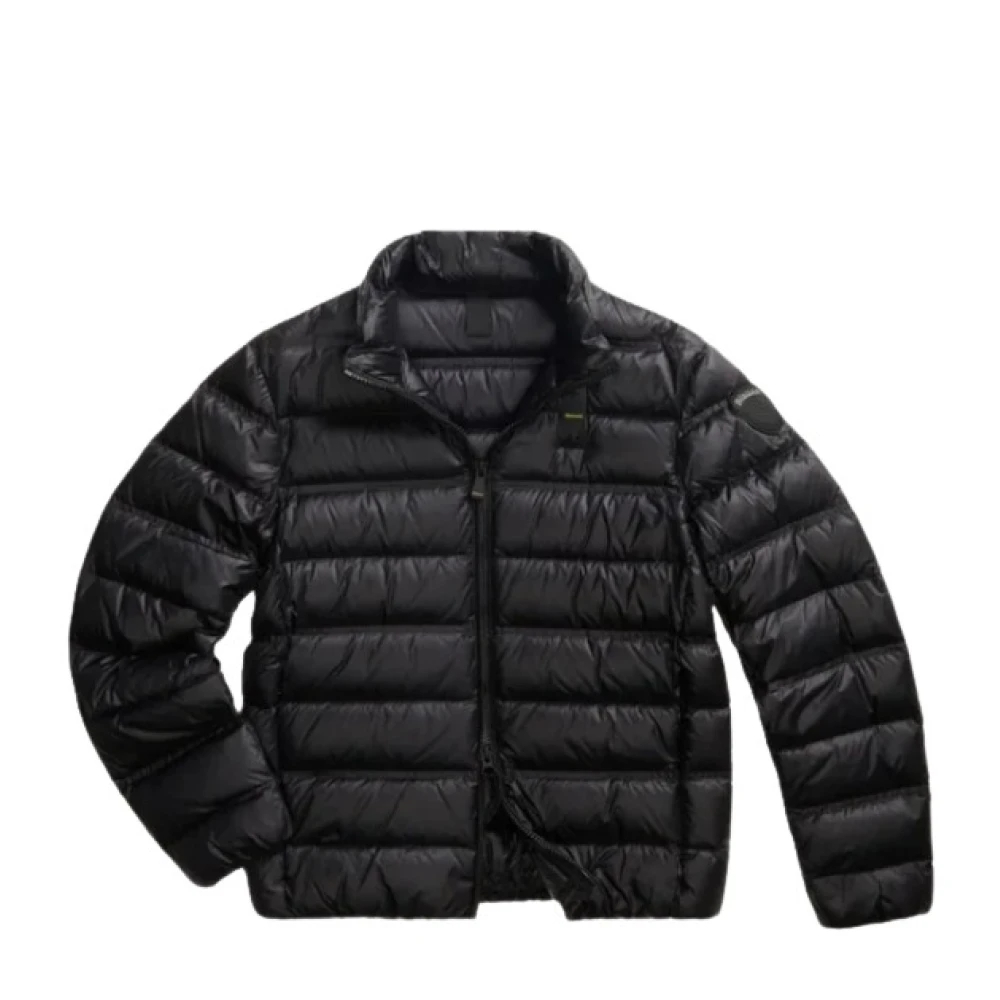 Blauer Usa Herren Schwarz Daunenjacken, Gr. S - Bild 4