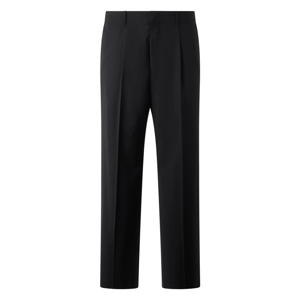 Slowear Herren Schwarz - Hose Aus Schurwolle - Trousers - K - M