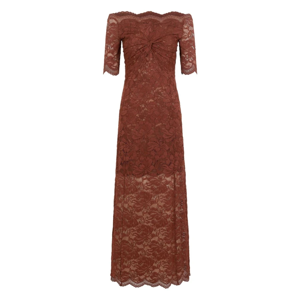 Rabanne Damen Braun - Es Elegantes Kleid Aw25 - Dresses - S